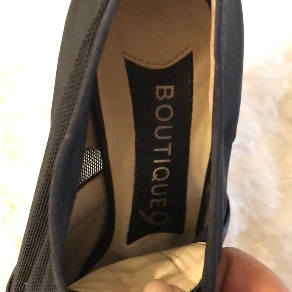 Peep Toe Booties - image 5